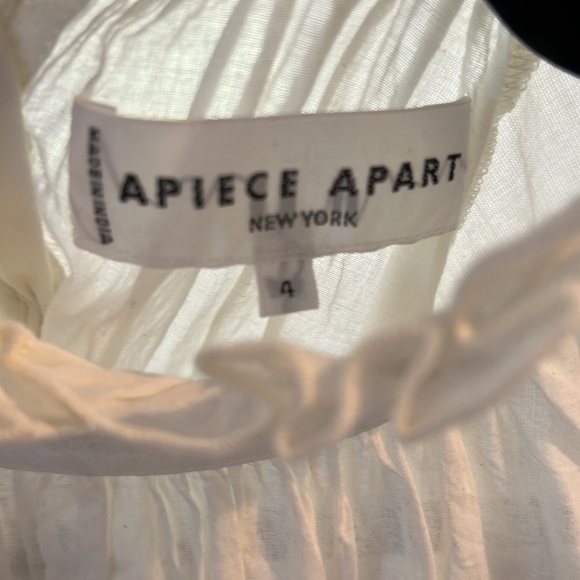 APIECE APART  New York White L/S Blouse - Picture 4 of 4